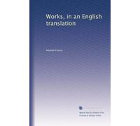 Œuvres, traduction anglaise