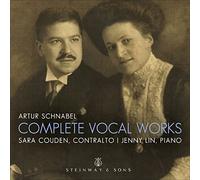 Schnabel / Couden / Lin – Œuvres Vocales (Intégrale) – CD – Steinway