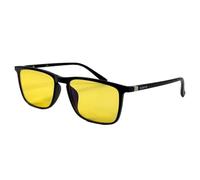 UVtech Lunettes d'ordinateur PC Gaming Bluelight Filtre UV Blue Light Blocage Lunettes anti-femmes hommes, Jaune, Taille 40-150-100