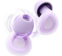 UVtech Noise-3 Bouchons d'oreille pour dormir - Protection auditive SNR extra forte de 38 dB - Protection auditive en silicone souple contre le ronflement - Pour les personnes dormant sur le côté - 4