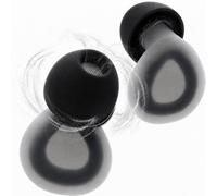 UVtech Noise-3 Bouchons d'oreille pour dormir - Protection auditive SNR extra forte de 38 dB - Protection auditive en silicone souple contre le ronflement - Pour les personnes dormant sur le côté - 4
