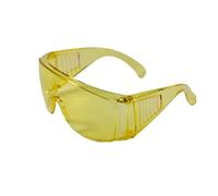 UVtech Sleep 1 Lunettes avec filtre à lumière bleue et filtre anti-lumière bleue pour ordinateur de jeu PC Gaming Blue Light Blocking Lunettes anti-lumière bleue pour homme et femme, jaune, Taille