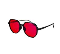 UVtech SLEEP-3S Lunettes 100 % filtre de lumière bleue Lunettes rouges pour ordinateur de jeu PC Gaming Bluelight Filtre UV Blocage de lumière bleue Lunettes anti-lumière bleue Lunettes anti-lumière