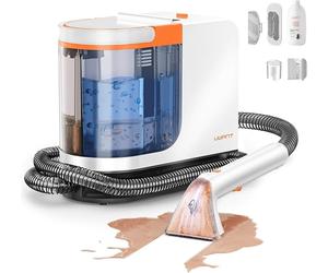 UWANT B300pro Machine de nettoyage de moquette portable, aspiration puissante de 18 kPa pour les taches d'animaux, fonction d'auto-nettoyage, équipée d'outils de nettoyage et de solution, pour voiture
