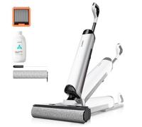 Uwant D500 Aspirateur Laveur Sans Fil - 180° Plat - Aspire, lave et sèche à 60°C - 180 m² - Désodorisation, Anti-Cheveux, IPX6