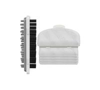 uwant Pour Uwant Y100 / Y100 Steam : Brosse Double Face (Caoutchouc/Soies Dures) & Brosse en Velours avec 4 de Rechange