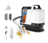 Uwant Y100 Nettoyeur Canapé Tissu, Shampouineuse 18KPA pour Canapé, Tapis et Voiture, 600W, Auto-Nettoyage, Réservoir Double 1,2L, Brosse Double Face, Brosse pour Joints, Détergent, Gar. 2 ans