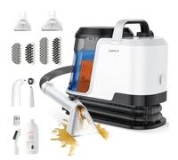 Uwant Y100 Steam 3-en-1 Shampouineuse, Nettoyeur Canapé Tissu 18KPA, 1750W, Nettoyeur Vapeur 100°C, à l'Eau Chaude 65°C, à l'Eau Froide, Auto-nettoyage, 7 Accessoires Pro, Détergent, Gar. 2 ans.