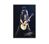 UWASCISF Poster décoratif sur toile avec groupe de rock Guns N Roses et impression d'art moderne pour chambre à coucher (20 x 30 cm)