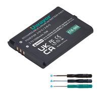 Uwayor CTR-003 Batterie compatible avec console de jeu Nintendo 2DS, 3DS, 3,7 V, 1300 mAh, avec câble de charge et kit d'outils (pas pour New 3DS et 3DS XL)