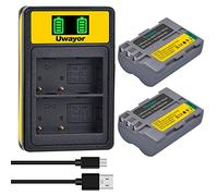 Uwayor EN-EL3e Batterie pour Nikon en EL3e EL3 EL3a D700 D300 D200 D80 D70s D70 D50 MH-18 MH-19 MB-D200 MB-D10