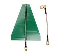 UWB Ultra Wideband Log antenne périodique Gain élevé 5 6 DB Réception de Signal Stable 1 35 GHz 9 Gamme de fréquences 5 GHz avec câble Adaptateur pour Le routeur Booster WLAN WiFi
