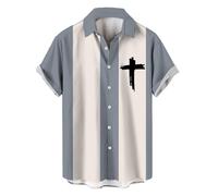 Uwdiohq Chemise À Manches Courtes Confortable Et Colorée pour Homme Pack (N, XXXXL) Noir Coton Blanche Chemisette Lin Manche Courte A Rayures Femme Jabot Viscose Bleu Rabat Surchemise Hommes