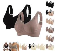 Uwdiohq Commandes en Cours De Livraison Soutien Gorge sans Armature Rembourre Soutien-Gorge Brassiere Débardeur Allaitement Invisible Push Up Bralette Femme Coton Lot Reglable Adhesif Forte Poitrine