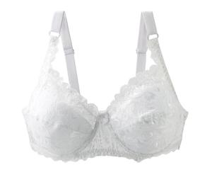 Uwdiohq Commandes en Cours Soutien Gorge sans Armature Bleu Brassiere Petite Poitrine Post Operatoire Mastectomie Coton Blanc Grossesse Maternité Femme Bretelle Brassière avec Ampliforme Pigeonnant