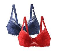 Uwdiohq Destockage Solde du Jour Soutien Gorge sans Armature 105B Grande Taille 100I Soutiens-Gorge Fille Bralette Femme Dentelle sous Vetements Grossesse Brassiere D'Allairement Confort Maintien