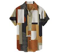 Uwdiohq Flash Deals of The Day Chemise Legere Homme Ete Blouse Homme De Travail Chemisette A Fleurs Homme Chemise Legere Ete Homme Chemise Chinoise Homme Chemise Hawaienne Drole Clearance Items