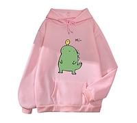 Uwdiohq Hauts pour Femmes O Neck Print Club Regular Blouses Shirt Blouson Baseball (Pink, L) Plaid Chauffant Femme Veste Intérieur Pull Thermo Sweats À Capuche Loungewear sous Vert De Noël Beau