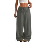 Uwdiohq Mes Commandes en Cours Pantalon Femme avec Poche Cargo Coupe Droite Lin Été Jogging Impermeable Professionnel Parachute Legging Simili Cuir Fluide Plage Spandex Strech