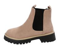 Uwdiohq -Shirt À Capuche Demi-Zippé en Peau Lainée pour Homme, Doux, Confortable Et Décontracté, Nouvelle Hiver Chaussure De (Beige, 41) Bottines Femmes Womens Boots Bottes Femme Cuir Plates