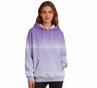 Uwdiohq -Shirts À Capuche Oversize pour Femmes, Automne-Hiver 2026, en Polaire, Manches Longues, avec Poche. Blouson Baseball (Pp2, M) Pull De Noël Femme Plaid Ado Fille Pullover Col Montant