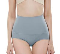 Uwdiohq Short Élastique Respirant À Haute Taille pour Femmes Body Nature (D, XL) Culottes Invisibles Femme Lingerie Sexy Culotte 100% Coton Lot de Couleur Chair Caleçon Shorty Beige Invisible