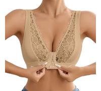 Uwdiohq Soutien Gorge Dos Nu Invisible avec Armature Blanc Dentelle Full Coverage Brassiere Fille 10 Ans Femme Coton Fines Bretelles Lot Brassieres Debardeur d'allaitement Vêtement sous Vêtements
