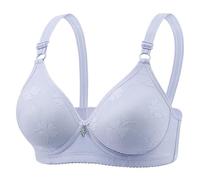 Uwdiohq Soutien Gorge Dos Nu sans Armatures Lot Couture Slim Fit Brassiere Femme Grande Taille avec Coussinet Armature Coton Bio Debardeur Allaitement Maternite Dentelle Brassière Fine Bretelle Gilet