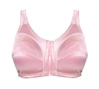 Uwdiohq Sport Femme Brassiere sans Armature Cup Fixed Double Straps Front Buckle Large Size Bra Without Ring (Red, 46D) Soutien Gorge Coton Brassière Correcteur De Posture sous Vêtement Femle