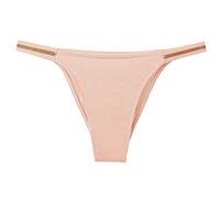 Uwdiohq String sans Couture Taille Moyenne pour Femme sous-Vêtement Confortable G Strings Culotte Bodys Sexy (Beige, M) Ado Fille Shorty Ventre Plat Lot Coton Haute Beige Couleur Chair Post