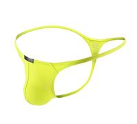 Uwdiohq Strings pour Hommes Sexy Low Rise G String Briefs Bulge Pouch Underwear Slip Dentelle Homme