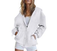 Uwdiohq Sweat Femme Sweatshirt Adolescent A Capuche pour Anime Hoodie Pull Grande Taille Blanc Poche Chat Grosse Hiver Coton Et Lin T Shirt Chemisier