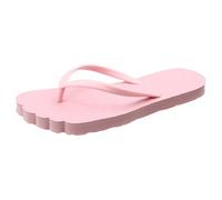 Uwdiohq Tongs Pour Femmes, Sandales De Plage Basiques, À Enfiler, En Caoutchouc, La Douche, L'Été Bottine Bleu (Pink, 43) Femme Blanche Ete Marche Chaussure Sandale Confortable Orthopédique