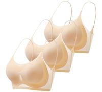 Uwdiohq Vente+Flash+du+Jour+Et+Soldes Soutien Gorge sans Armature Confort Tranquilk sous-Vêtements Femme Pas Cher Soutiens Brassiere Lingerie Lot Dentelle Coton Post Operatoire Debardeur Integre