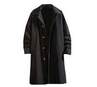 Uwdiohq Ventes Flash En Cours Duffle Coat Homme Hiver Trench Coat Homme 4Xl Manteau Homme Imperméable Veste Imperméable Homme Travail Parka Classique Homme Cardigan Homme Sport Votre Compte Commande