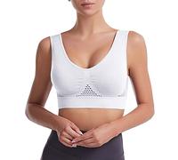 Uwdiohq Ventes Flash en Cours Soutien Gorge sans Armature Emboitant sous Vetement Femme Mastectomie avec Poche Tient Invisible Brassière Allaitement Soutient d'allaitement Brassiere Couture Croisé
