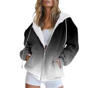 Uwdiohq veste femme jean Veste Chauffante Femme Manteau Fourrure Polaire Sans Manche Manteaux Et Blousons Courte Pliable Printemps Longue Jean Noire Coupe Pluie Perfecto Rouge Women Denim Jacket Gym