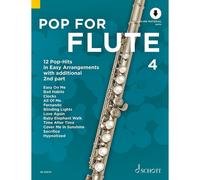 Uwe Bye Pop For Flute 4 Band 4 (Mixed Media Product)