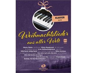 Uwe Sieblitz Weihnachtslieder aus aller Welt - Klavier leicht (Poche)