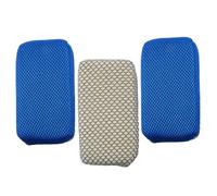 UWEOTYYY 3pcs Car Wash Sponge 5.9x3.5x1.6 Éponge de Voiture en Filet à Deux côtés