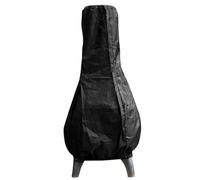 UWEOTYYY Couverture CHIMINE 48X24X8.3 '' Couvre Chiminea résistant aux Tissus Oxford UV Couvercle de Chimenea à Trois Couches imperméable avec Un Sac à Cordon et Un Sac de Rangement Fiche extérieure