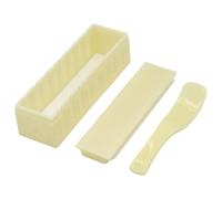 UWEOTYYY Kit de sushi, 3pcs kit à rouleaux de sushi non stick Not Stick Grade SAFE réutilisable Portable DIY Maker pour les accessoires cuisine à la maison, Roll Maker