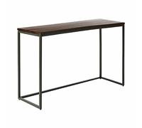 UWEREBFM Table console, petite table d'appoint étroite longue et étroite, table console de salon, table d'entrée en fer, table pour salon, marron rustique