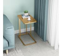 UWEREBFM Table d'appoint pour canapé - Table d'appoint étroite, petite table basse carrée minimaliste en fer pour petit espace, chambre à coucher, bureau, salon, étude, style