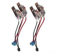 Uwithdanceme Commutateur de contrôle de température pour autocuiseur, KSD105A 250 V, capteurs de pression fiables (2 pièces)