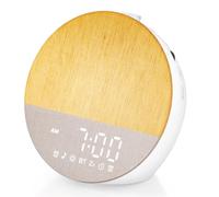 Uwithm Réveil Simulateur D'Aube, Double Reveil Lumineux Lampe Lever Soleil