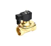 UWUKCJOKQ Électrovanne à Eau filetée 1-1/4" NPT IP65 normalement fermée en Laiton 32 électrovanne 24 V 12 220 110(NPT-120VAC-NBR-SEAL)