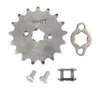 uxcell 1 jeu de pignon avant 420 17T 17 mm pour moto tout-terrain 50cc 70cc 90cc 110cc 125cc Dirt Pit Bike ATV
