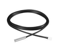 uxcell 10K NTC Sonde thermistor 39,4 pouces en acier inoxydable Capteur de température sensible pour climatiseur
