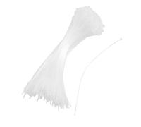 uxcell 500 Pièces Blanc Snap Serrure Broches Boucle Prix Étiquette Attache 7" 180mm